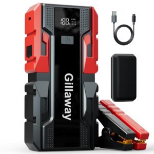001B 3000A Car Jump Starter Battery Pack (up to 9.0L Gas and 7.0L Diesel Engine), 12V Car Battery Charger, Jump Box with USB 3.0 Power Bank
