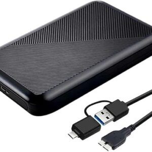1TB Ultra Slim Portable External Hard Drive USB 3.0 HDD Storage for PC, Mac, Laptop, PS4, Xbox one