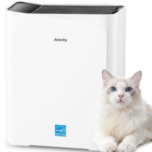 2300 ftยฒ Energy Star Air Purifiers, AEOCKY Proprietary YearChange Filter Tech, with Multi-Effect Filter, Washable Pre-Filter, Scent Capsule, Air Quality Monitor, for Home Large...