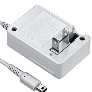 3DS Charger, VOYEE 3DS Charger Compatible with Nintendo 3DS/ DSi/DSi XL/ 2DS/ 2DS XL/New 3DS 100-240V Wall Plug Adapter