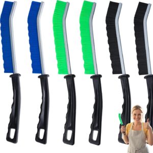 6-Pack Hard Bristle Crevice Cleaning Brush, Best Tool for Cleaning Grout, Gaps, and Sink, Home Cleaning Essentials, Crevice Cleaning Tool for Kitchen and Household Use