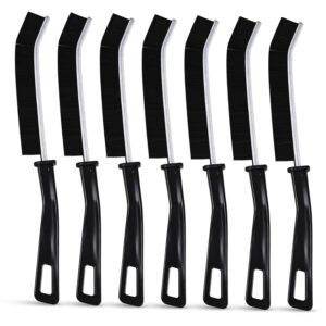 7Pcs Crevice Cleaning Brush, Gap Brush for Cleaning Hard Bristle Cleaning Tools for Baseboard Mesh Screen Sliding Door Track, Bathroom, Shower, Window, Household Use Scrub...