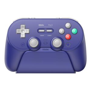 8BitDo Pro 3 Bluetooth Controller for Switch/Switch 2 โ TMR Joysticks, Swappable ABXY Buttons, Pro Back Buttons, Charging Dock, Hall Effect Triggers, for Windows, Apple,...