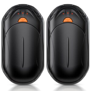 AI Hand Warmers Rechargeable 2 Pack, AI Smart Chips Electric Hand Warmers, 20Hrs Long Safe Heat, Portable Pocket Heater, Gifts for Christmas, Outdoor, Hunting, Golf, Camping...