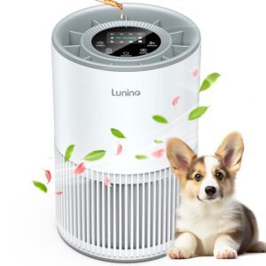 Air Purifiers for Home Large Room up to 1200ftยฒ, LUNINO H13 True HEPA Air Purifier for Bedroom with Fragrance Function, Air Quality Sensor, Sleep Mode, Air Cleaner for Pet...