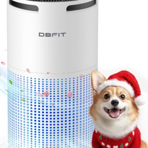 Air Purifiers for Home Large Room Up to 1500ftยฒ with Aromatherapy, DBFIT H13 HEPA Air Purifier Air Cleaner for Smoke Pollen Dust Pet Hair Dander Odor, Portable Air Purifier with...