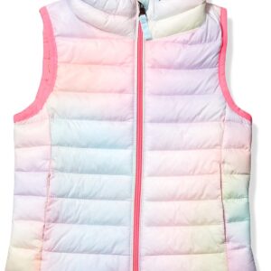 Amazon Essentials Girls and Toddlers' Lightweight Water-Resistant Packable Puffer Vest