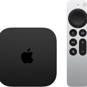 Apple TV 4K Wi-Fi (3rd Generation) with Siri Remote & Apple 1 Year Limited Warranty (128 GB WiFi & Ethernet)