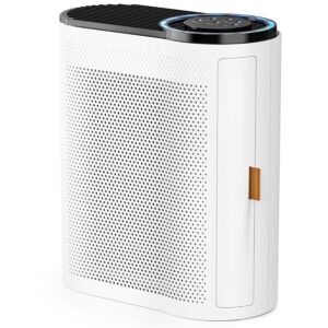 AROEVE Air Purifiers for Home Large Room Up to 1095 Sq.Ft Coverage with Air Quality Sensors Impressive Filter Layer with Auto Function for Home, Bedroom, MK04- White(Available...