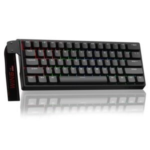 Aula WIN60 HE - 60% Mechanical Gaming Keyboard Wired, Magnetic Switch Hot Swappable, Adjustable Actuation Rapid Trigger Mode, 8000 Hz Polling Rate, RGB Small Keyboard 60 Percent...