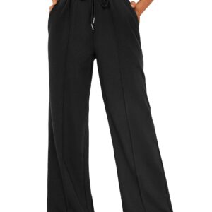 AUTOMET Womens Wide Leg Sweatpants Baggy Lounge Travel Pants Fall Fashion Outfits 2025 Winter Clothes Joggers