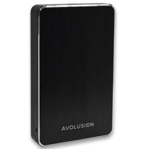 Avolusion M2 1TB USB 3.0 Portable External Gaming Hard Drive (for PS4 / PS5 Game Console or Windows Laptop/PC)