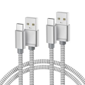 Basesailor for iPhone 17 16 Pro Max Charger Cord,USB to USB C Cable 6.6FT/2Pack,Type C Charging Power Cord for Apple 15 iPad 10 Air 4 5,Samsung Galaxy S25 S24 S23 S22 Plus...