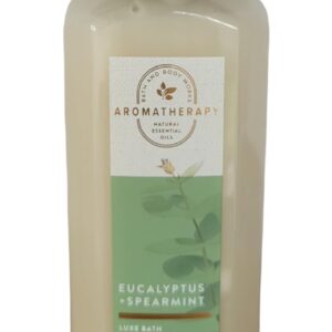Bath and Body Works Aromatherapy Stress Relief Eucalyptus Spearmint Luxury Bubble Bath 15 Fl Oz