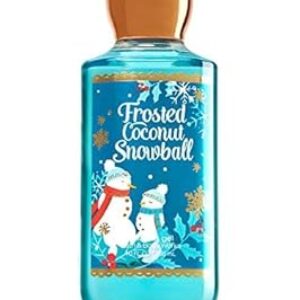 Bath and Body Works Frosted Coconut Snowball Shower Gel Body Wash 10 Ounce Full Size