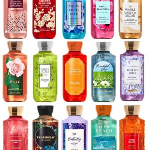 Bath & Body 3 PACK, Random Miscellaneous Assorted Shower Gel, 10 oz each (30 oz total)
