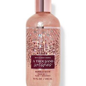 Bath & Body Works A Thousand Wishes Bubble Bath with Shea and Cocoa Butter 10 fl oz / 295 mL (A Thousand Wishess)
