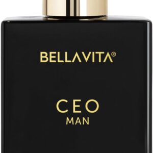 BellaVita Luxury CEO Man Perfume for Men (3.38 fl.oz) | Long-Lasting Men's Perfume with Lemon, Lavender, Tonka Vetiver & Moss Fragrance for Man | CEO Parfum for Men | Vegan &...