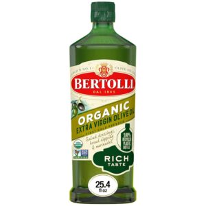 Bertolli Organic Extra Virgin Olive Oil, Rich Taste, 25.36 fl oz