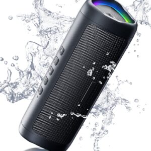 Bluetooth Speaker Stocking Stuffers for Men Women Teens Boys Girls: Portable Wireless, IPX5 Waterproof, White Elephant Gifts for Adults, Up to 20H Playtime, TWS Pair, for...