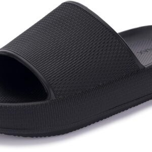 BRONAX Pillow Slippers for Women and Men | House Slides Shower Sandals | Cushioned Thick Sole