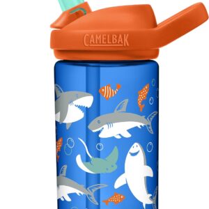CamelBak Eddy+ Kids Bite Valve Straw Tritan Renew Water Bottle