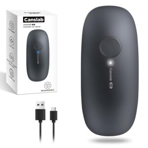 Canslab Ultrablde SE - USB Rechargeable Electric Can Opener for Kitchen for Seniors with Arthritis- Cordless Battery Powered Automatic, Side Cut, Smooth Edge, Handsfree, for...
