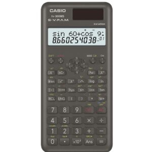 Casio fx-300MS Plus 2nd Edition โ Standard Scientific Calculator with 2-Line Display | 10-Digit LCD, Trig, Stats, Fractions | Ideal for High School Algebra, Trigonometry & Test...