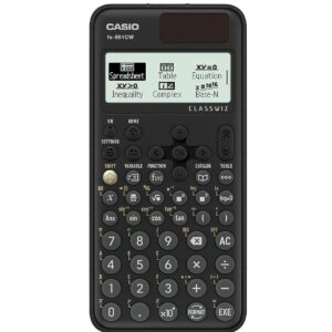 Casio fx-991CWโ Advanced Scientific Calculator with High-Res 4-Tone Display | Natural Textbook Display | 540+ Functions, Numeric Calculus, Matrix Solver | Ideal for Engineering,...