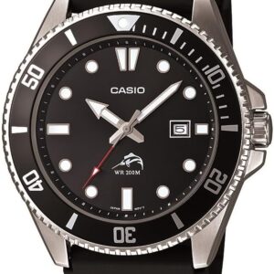 Casio MDV106 Series | Unisex Analog Watch | 200M WR | Stainless Steel Case | Resin Band | 2 Hand Analog (HR, Min, SEC) | Date Display | Screw Down Crown/Screw Down Caseback | 3...