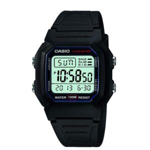 Casio W800HG Series | Menโs Digital Watch | 100 Meter Water Resistance | Multi Function Alarm | 100 SEC Stopwatch | Auto Calendar | Countdown Timer | LED Light | Dual Time| 10...