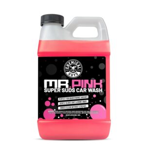 Chemical Guys Mr. Pink Foaming Car Wash Soap, High-Suds pH-Balanced Car Shampoo, Safe for Wax & Sealants, Works with Foam Cannons & Bucket Wash, Safe on All Paint Finishes, 64...