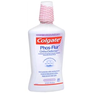 Colgate Phos-Flur Anti-Cavity Fluoride Rinse, Gushing Grape, 16.9 Fluid Ounce