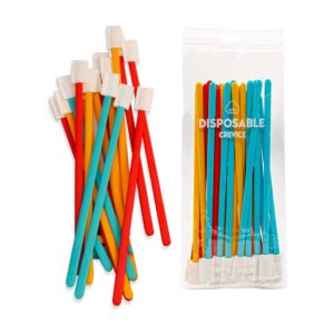 Crevice Cleaning Brush, Crevice Cleaning Tools kit, Disposable Toilet Brush,Crevice Cleaning Brushes for Household Use, Detailing Cleaning Tools for Car (20, Multi)