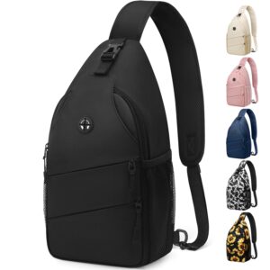 Crossbody Bags for Women Men Trendy Sling Bag Bakpack Casual Chest Bag with Convertible Shoulder Strap