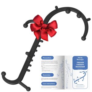 Deep Tissue Back & Neck Massager - Back Massager Stick for Pain Relief, Muscle Knot Remover, Trigger Point Massage Tool for Full Body, Shoulders, Legs - Pressure Point Massage...
