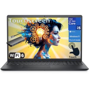 Dell Laptop Computer Touchscreen 32gb 1.25tb Storage (1tb Ssd + 256gb Docking Station), Intel 10-Core i5-1334u (Beat i7-1250u), 15.6" Fhd, WiFi 6, Bluetooth, Windows 11 Pro s,...
