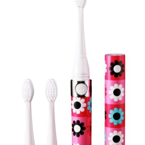 Electric Toothbrush HI-923 Flower Polka Dot (Portable/Travel Size)