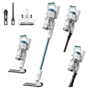 Eureka RapidClean Pro NEC280TL Cordless Stick Vacuum Cleaner โ Lightweight 5.3 lbs, 40-Min Runtime, LED Headlights, 3 Power Modes, Ideal for Pet Hair, Hard Floors & Carpets
