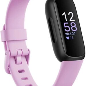 Fitbit Inspire 3 Fitness Tracker – Advanced Health Insights with Stress Management, Workout Intensity & Sleep Tracking, 24/7 Heart Rate, Includes Small and Large Classic Bands...