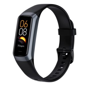 Fitness Tracker with 24/7 Heart Rate Blood Oxygen Sleep Monitor,Activity Tracker with 1.1" AMOLED Touch Color Screen, Multiple Sport Modes Step Counter,IP68 Waterproof for Women...