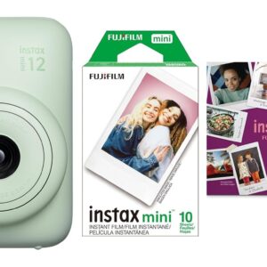 Fujifilm INSTAX MINI 12 Green Bundle 2025