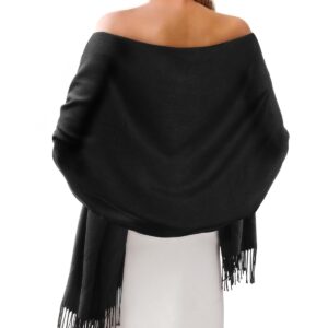 FURTALK Pashmina Shawl Wraps Cashmere Feel Blanket Scarves Fashion Scarf for Women Evening Wedding Bridesmaid Gifts