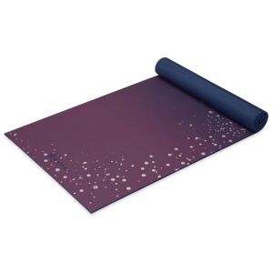 Gaiam Yoga Mat - Premium 6mm Print Extra Thick Non Slip Exercise & Fitness Mat for All Types of Yoga, Pilates & Floor Workouts (68"L x 24"W x 6mm Thick)
