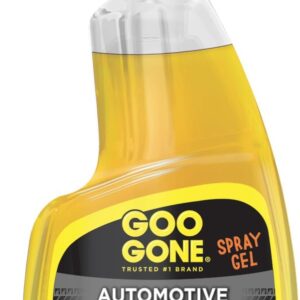 Goo Gone Automotive - Cleans Auto Interiors/ Bodies and Rims, Removes Bugs & Stickers - 12 Fl. Oz.