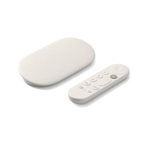 Google TV Streamer 4K - Fast Streaming Entertainment on Your TV with Voice Search Remote - Watch Movies, Shows, Live TV, and Netflix in 4K HDR - Smart Home Control - 32 GB of...
