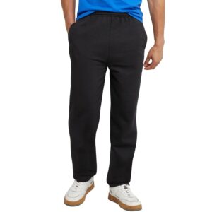 Hanes Men's Sweatpants, EcoSmart Fleece Sweats for Men, Open Bottom Sweatpants, 30.5"