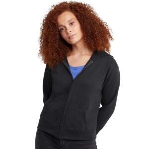 Hanes womens Ecosmart Full Zip Fleece Hoodie