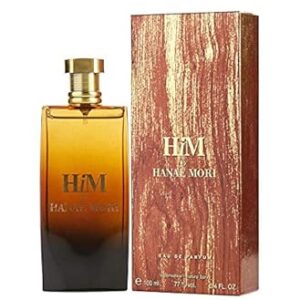 HM by Hanae Mori | Eau de Parfum Spray | Fragrance for Men | Citrusy and Woodsy Scent is Powerful, Pure, and Inviting | 100 mL / 3.4 fl oz
