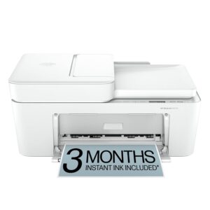 HP DeskJet 4227e Wireless All-in-One Color Inkjet Printer, Scanner, Copier, Best-for-Home, 3 Month Instant Ink Trial Included, AI-Enabled (6W7F0A)